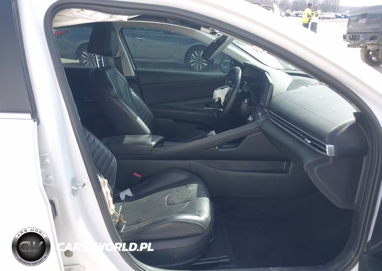 2023 Hyundai Elantra Hybrid Limited VIN:KMHLN4AJ8PU072057 - 5