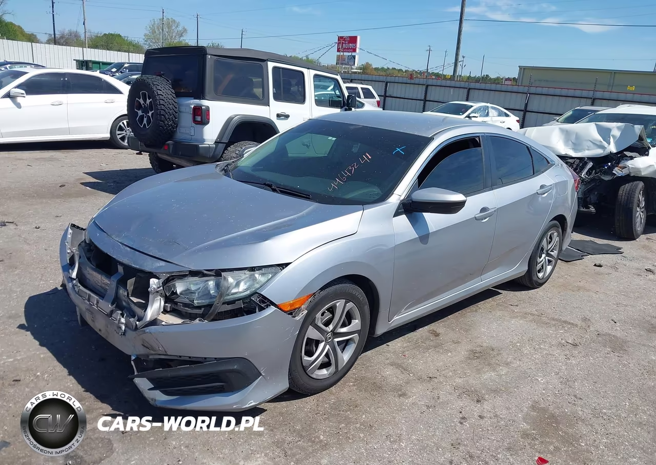 2018 Honda Civic Lx VIN:2HGFC2F51JH581930 - 2