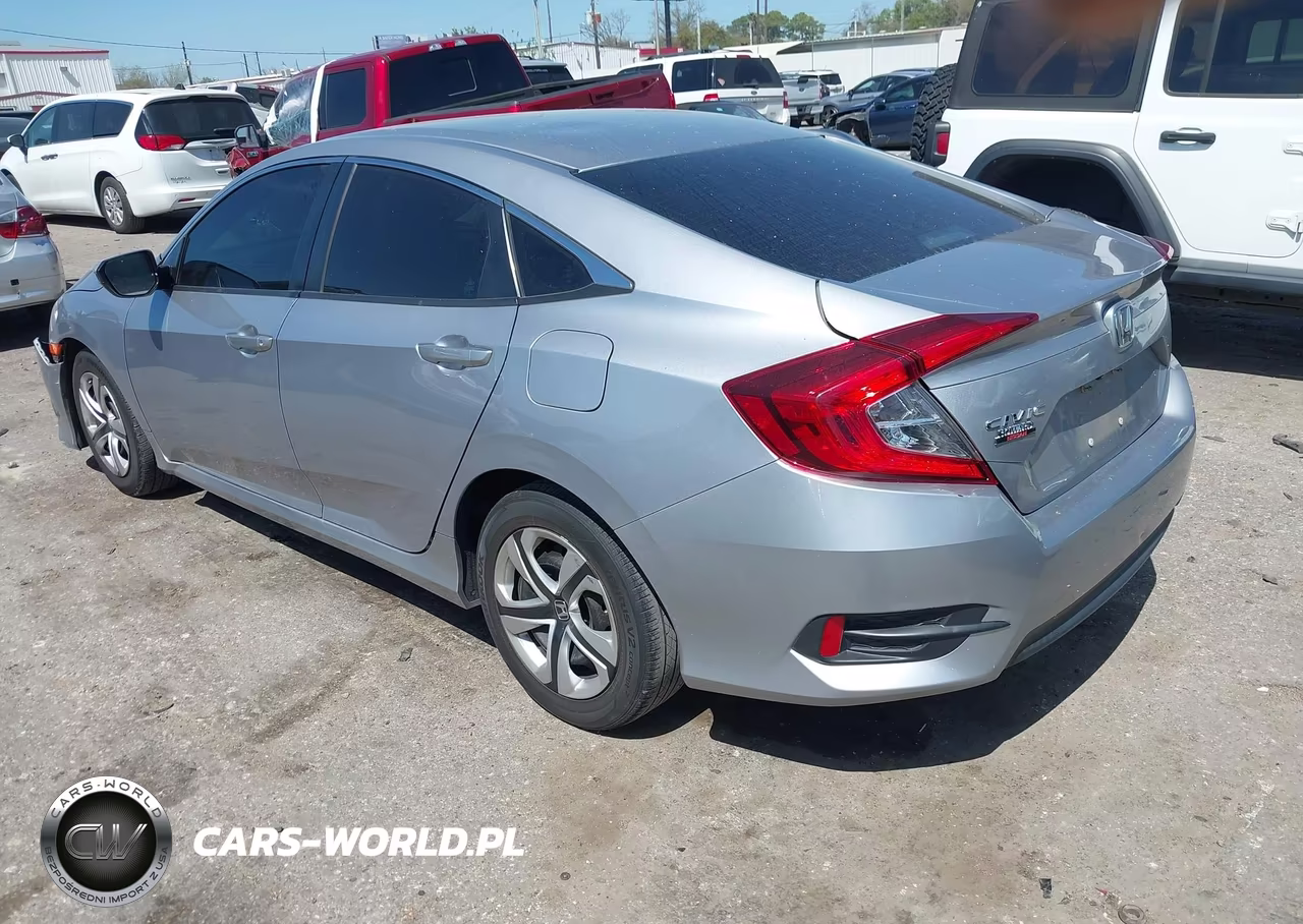 2018 Honda Civic Lx VIN:2HGFC2F51JH581930 - 3