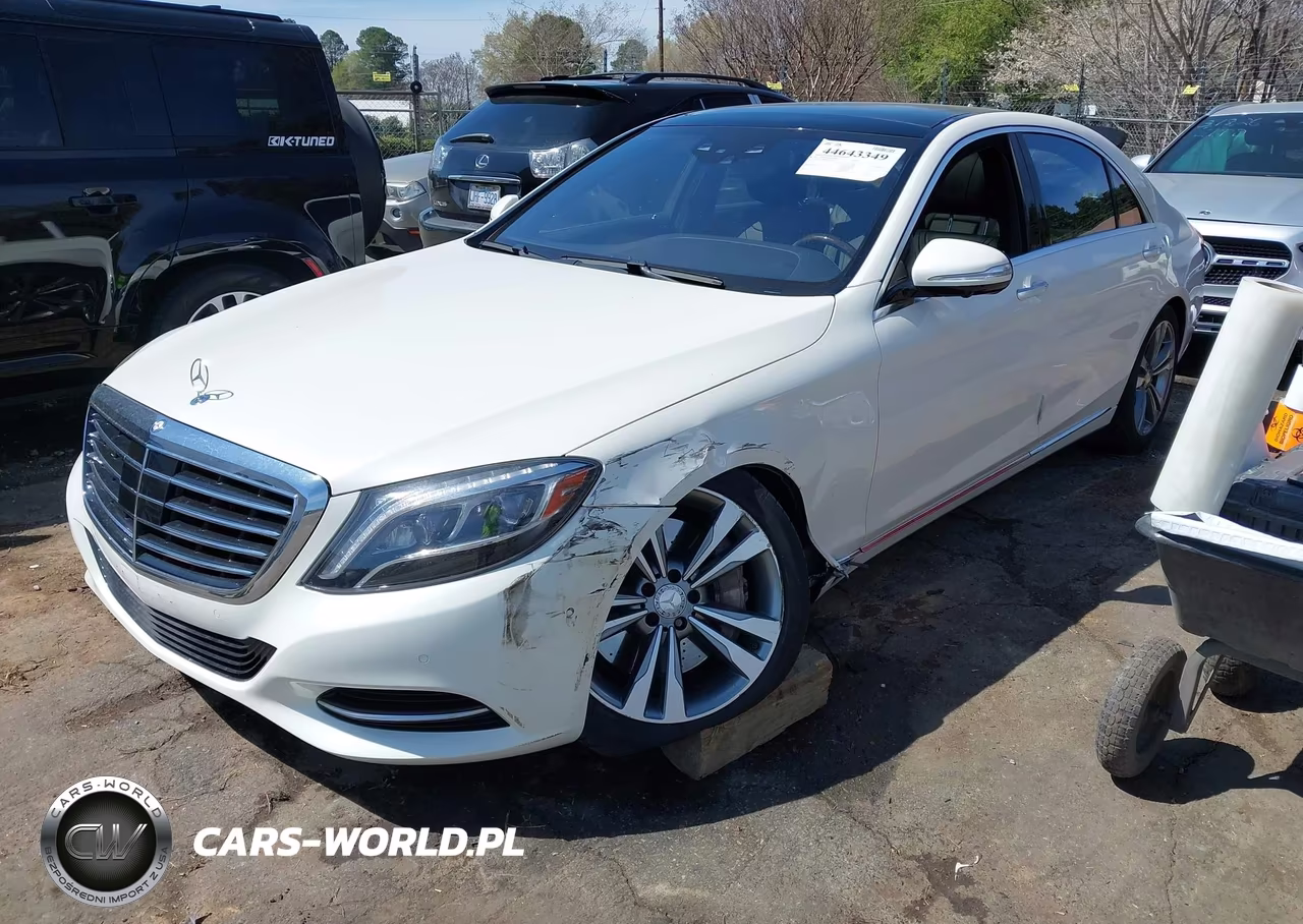 2015 Mercedes-Benz S 550 4Matic VIN:WDDUG8FB4FA159536 - 2
