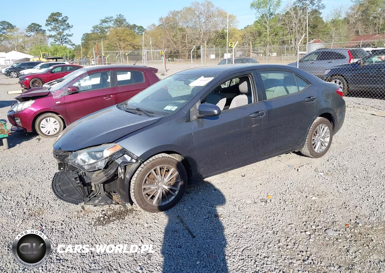 2015 Toyota Corolla Le Plus VIN:2T1BURHE6FC356002 - 2