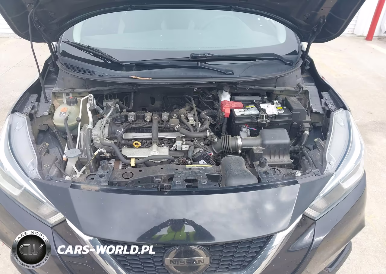 2021 Nissan Versa Sv Xtronic Cvt VIN:3N1CN8EV2ML850323 - 10