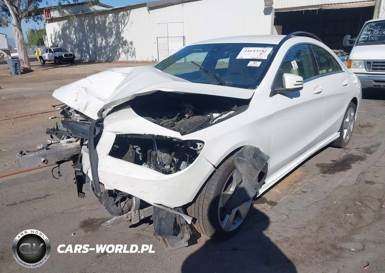 2016 Mercedes-Benz Cla 250 VIN:WDDSJ4EB2GN337845 - 2