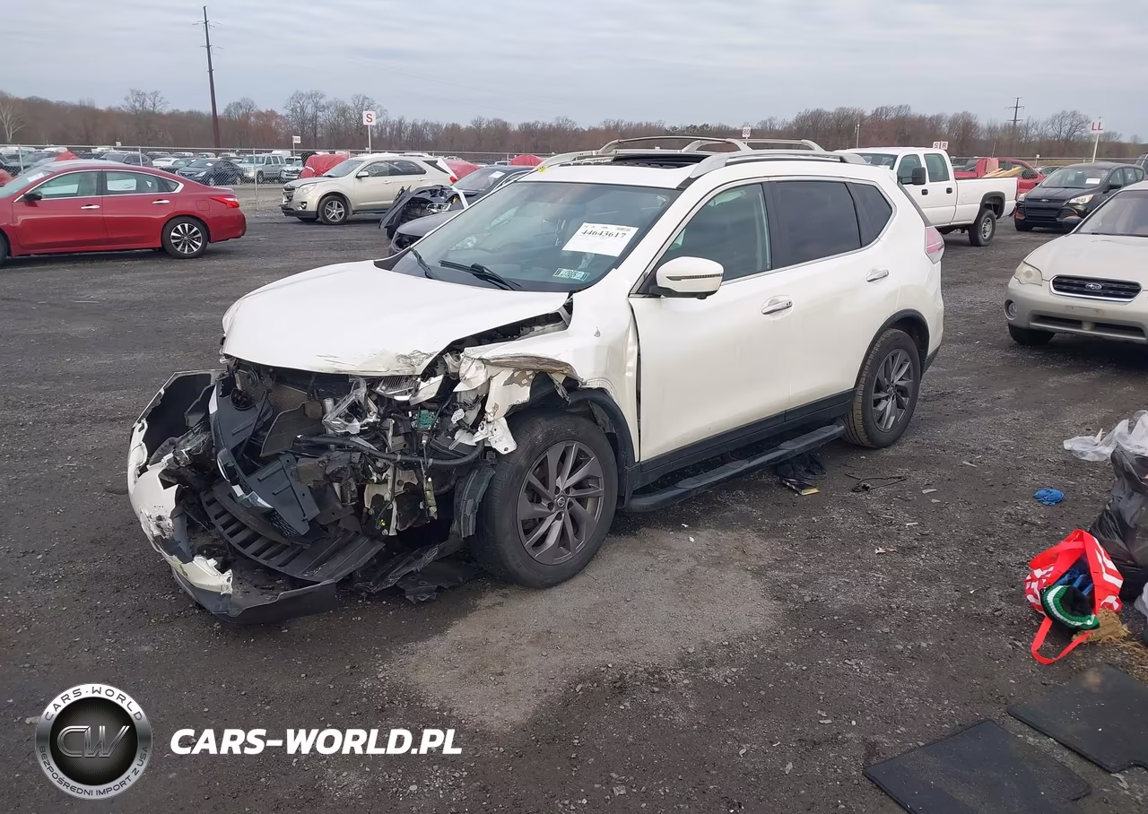 2016 Nissan Rogue Sl VIN:5N1AT2MV8GC849648 - 2