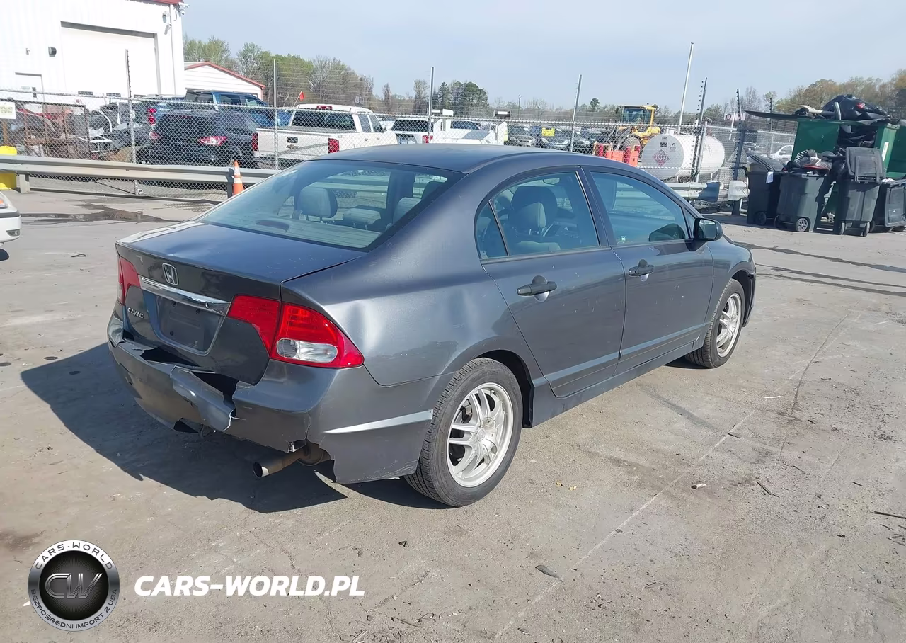 2009 Honda Civic Vp VIN:2HGFA16379H327259 - 4