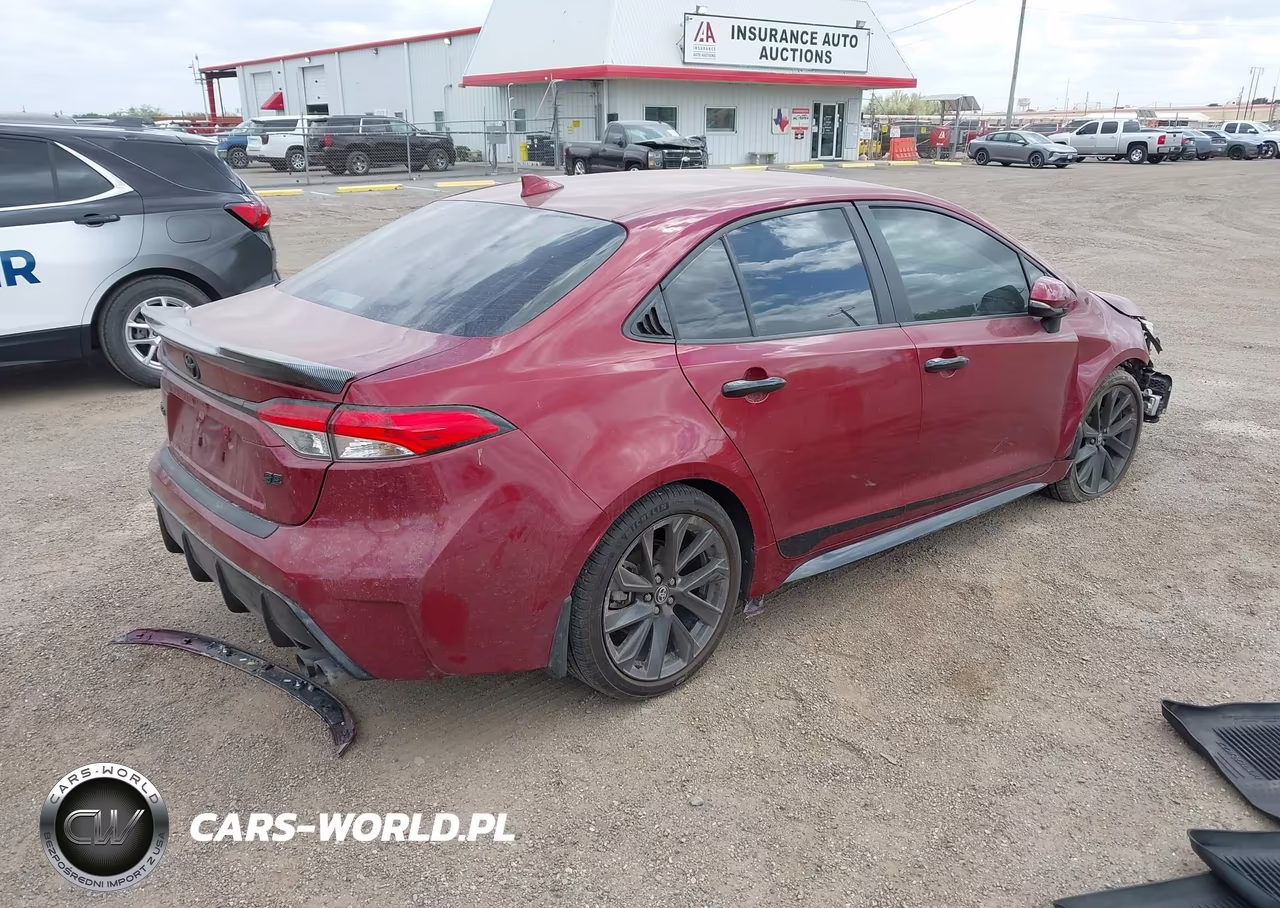 2024 Toyota Corolla Se VIN:5YFS4MCE3RP204077 - 4