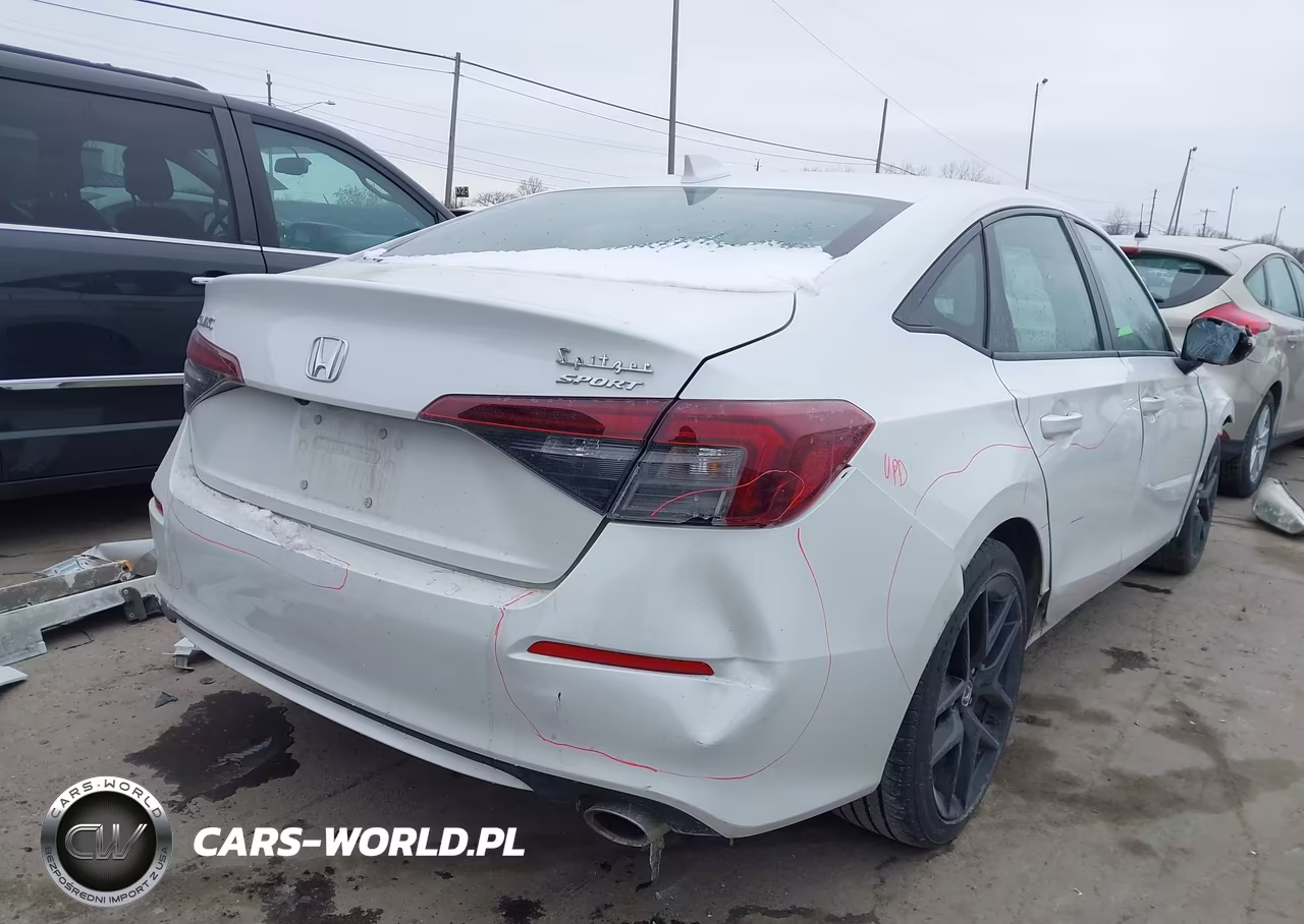 2025 Honda Civic Sport VIN:2HGFE2F57SH567834 - 4
