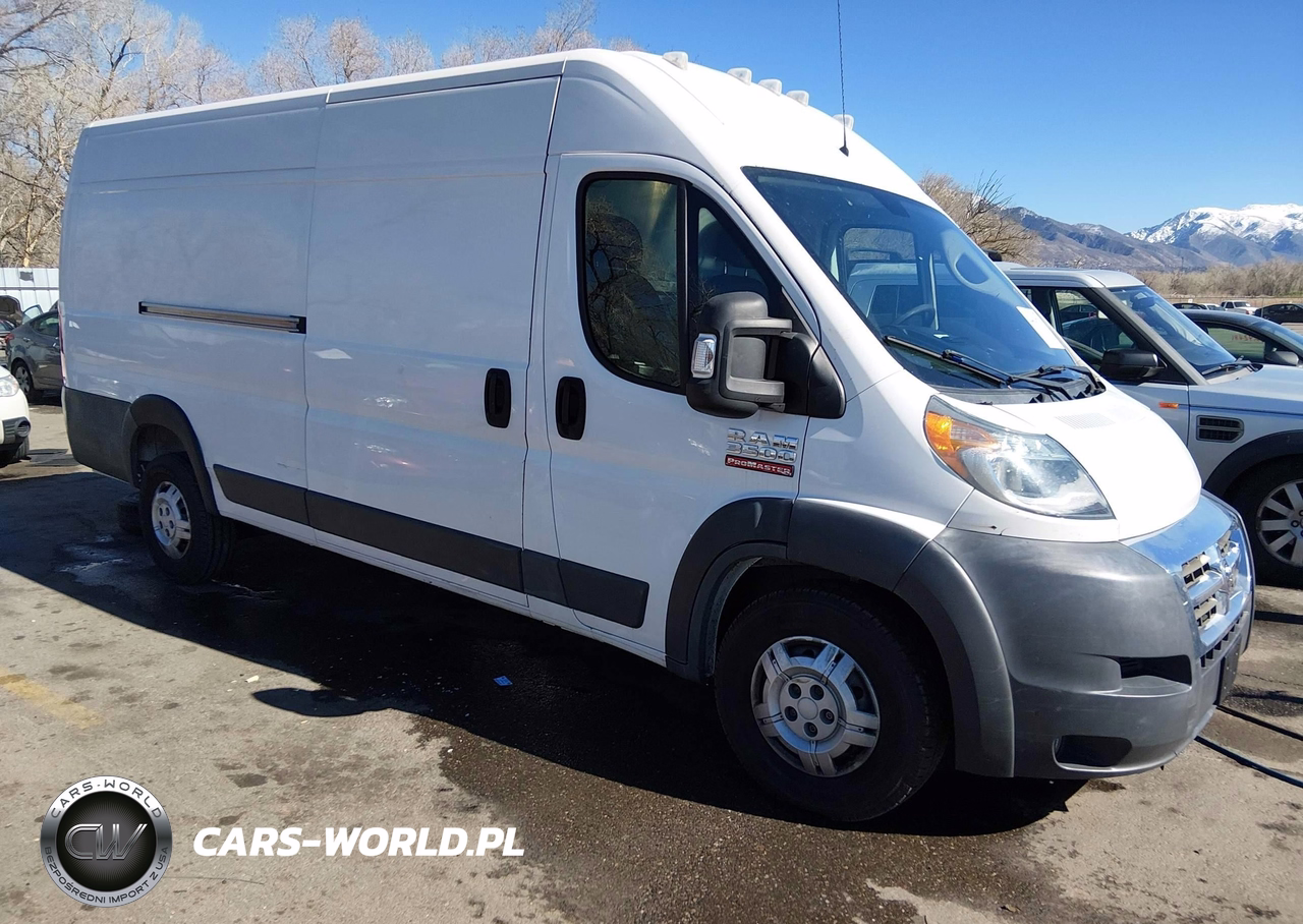 2018 Ram Promaster 3500 Cargo Van High Roof 159 Wb Ext