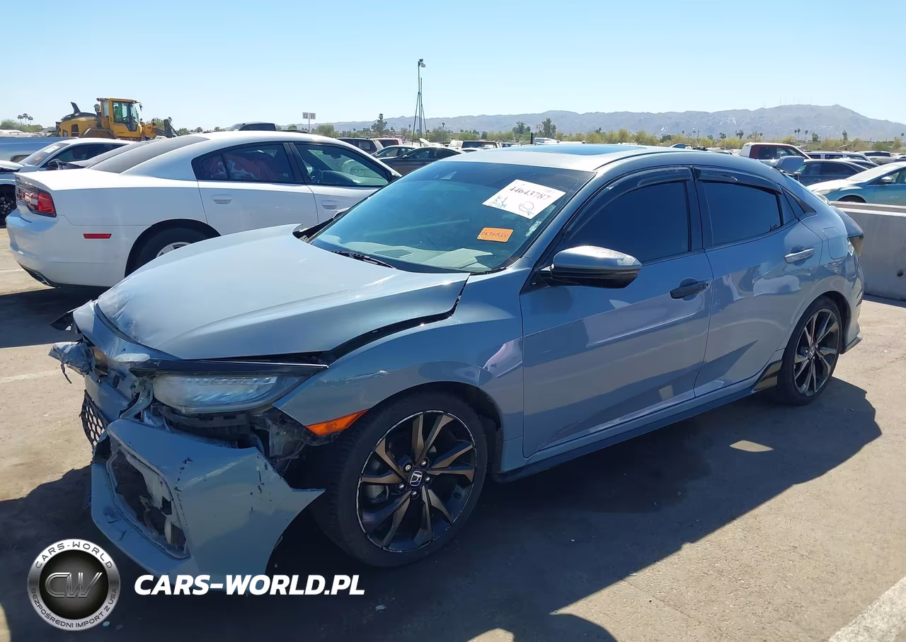 2017 Honda Civic Sport Touring VIN:SHHFK7H97HU233109 - 2