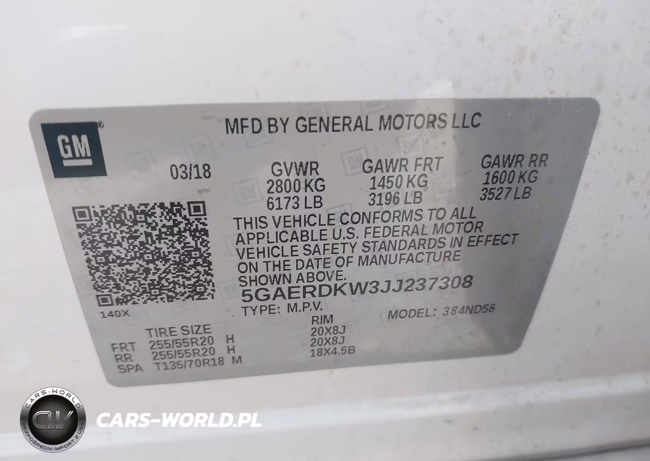 2018 Buick Enclave Avenir VIN:5GAERDKW3JJ237308 - 9