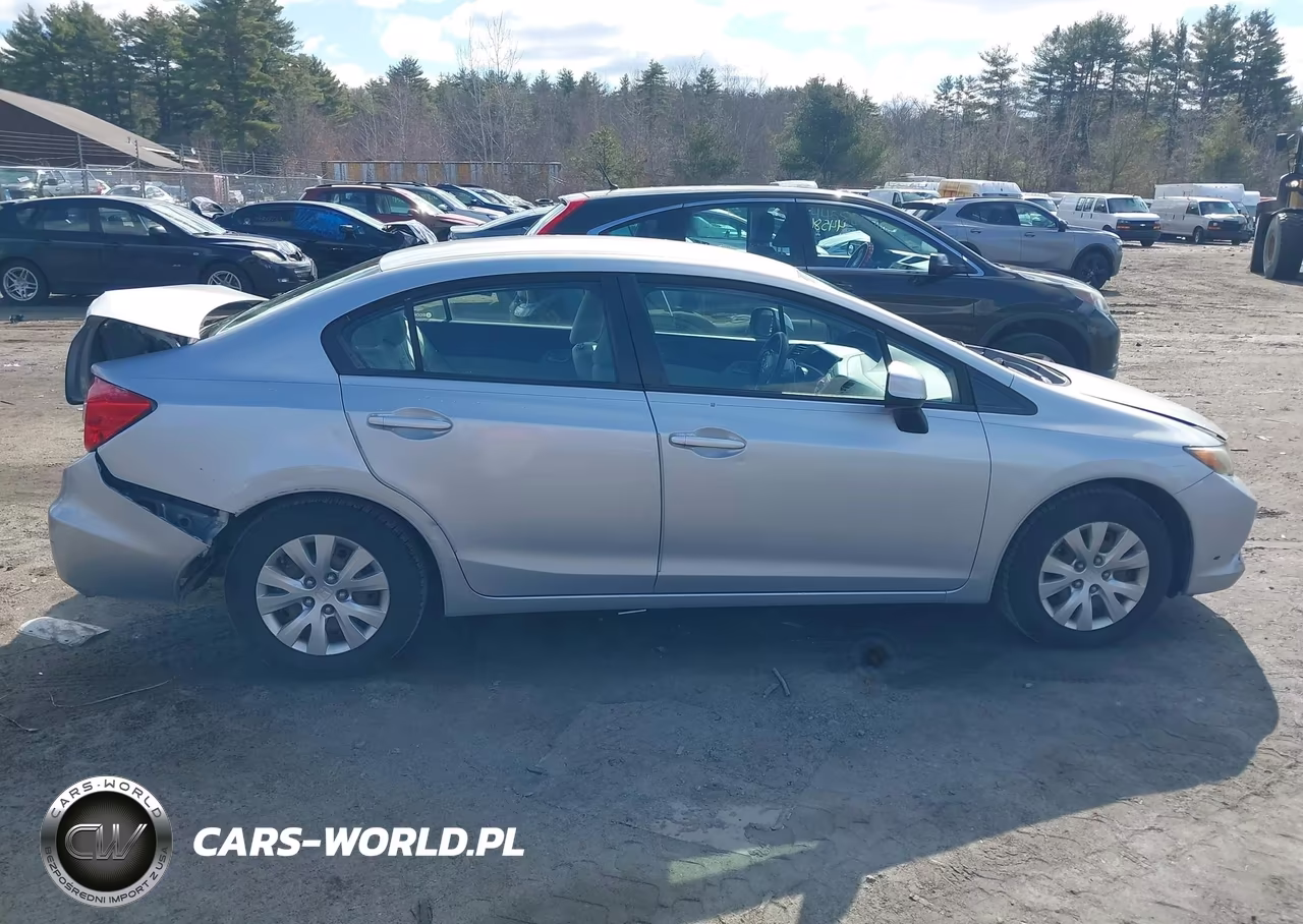 2012 Honda Civic Lx VIN:2HGFB2F51CH558928 - 13