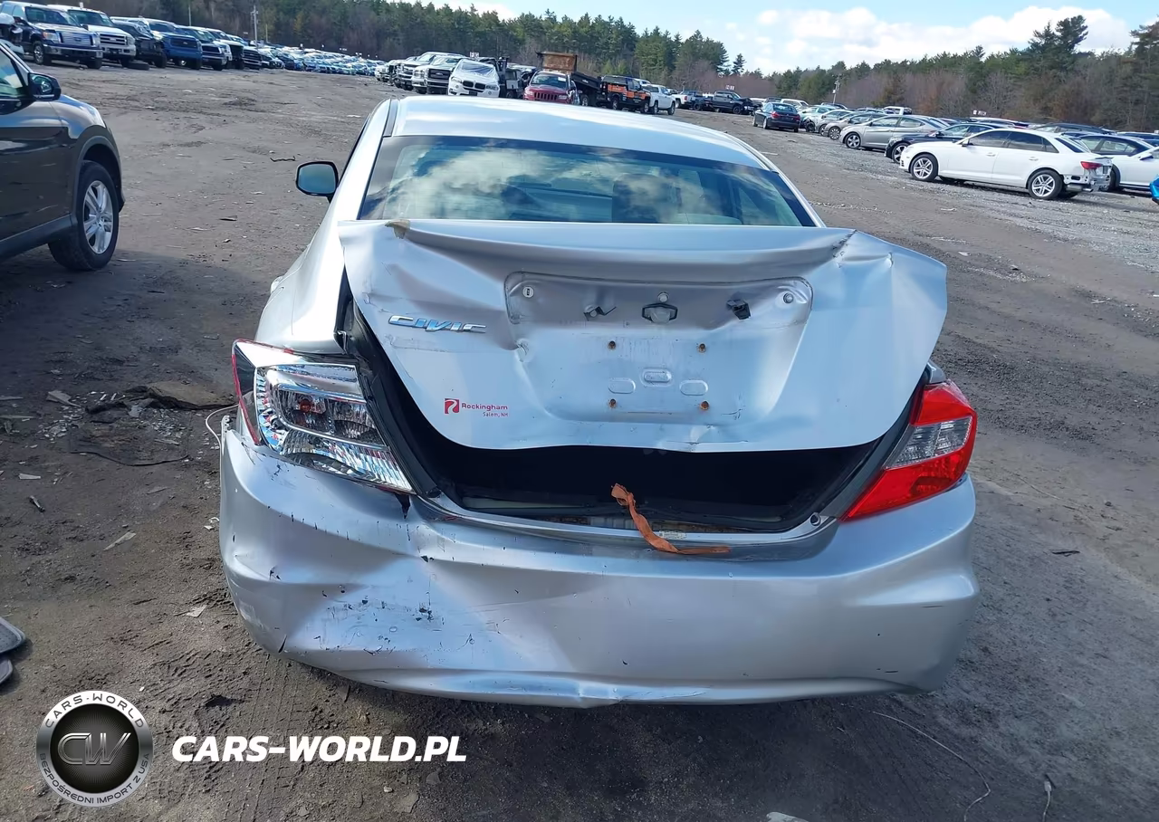 2012 Honda Civic Lx VIN:2HGFB2F51CH558928 - 16