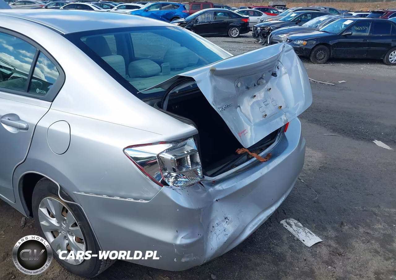 2012 Honda Civic Lx VIN:2HGFB2F51CH558928 - 6