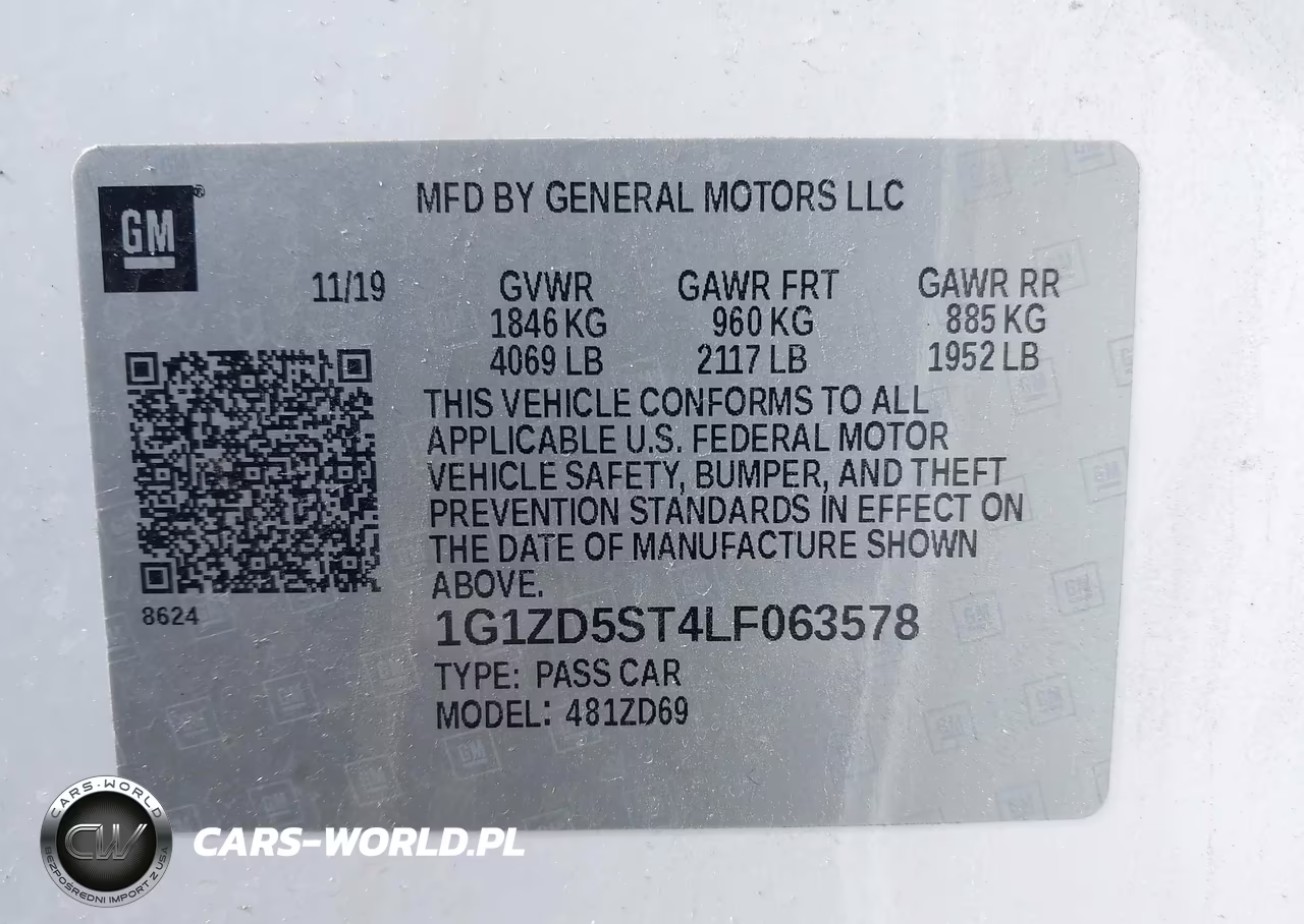 2020 Chevrolet Malibu Fwd Lt VIN:1G1ZD5ST4LF063578 - 9