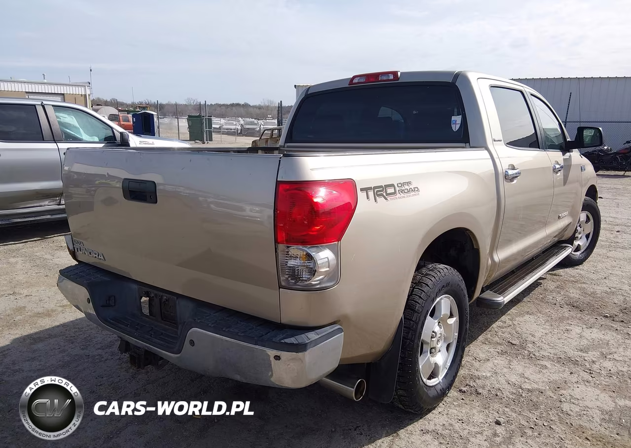 2008 Toyota Tundra Limited 5.7L V8 VIN:5TFEV58178X049880 - 4
