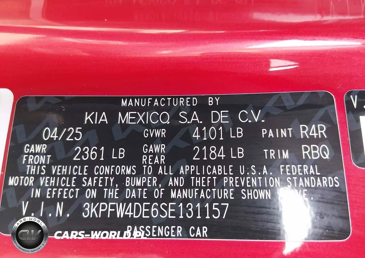 2025 Kia K4 Gt-Line VIN:3KPFW4DE6SE131157 - 9