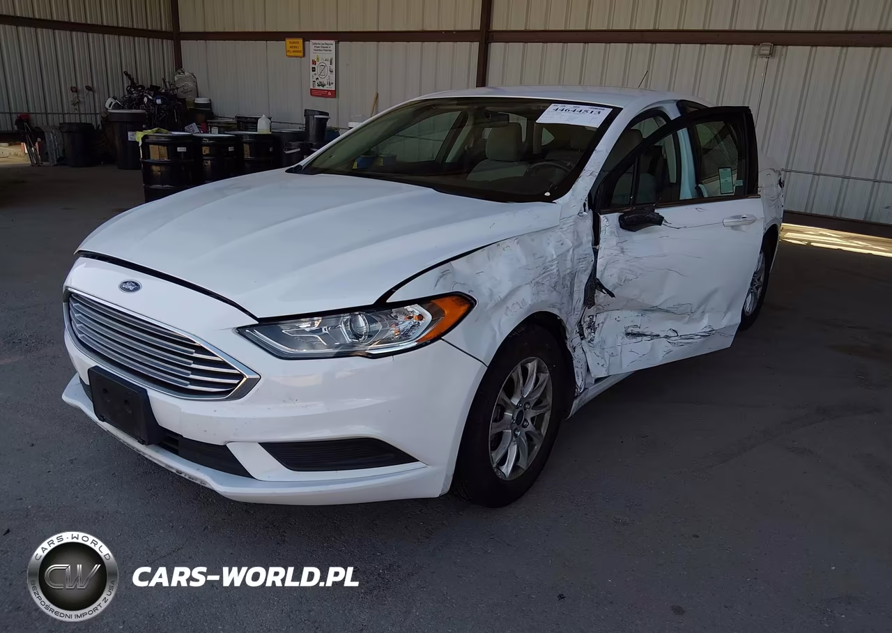 2017 Ford Fusion S VIN:3FA6P0G74HR190332 - 2