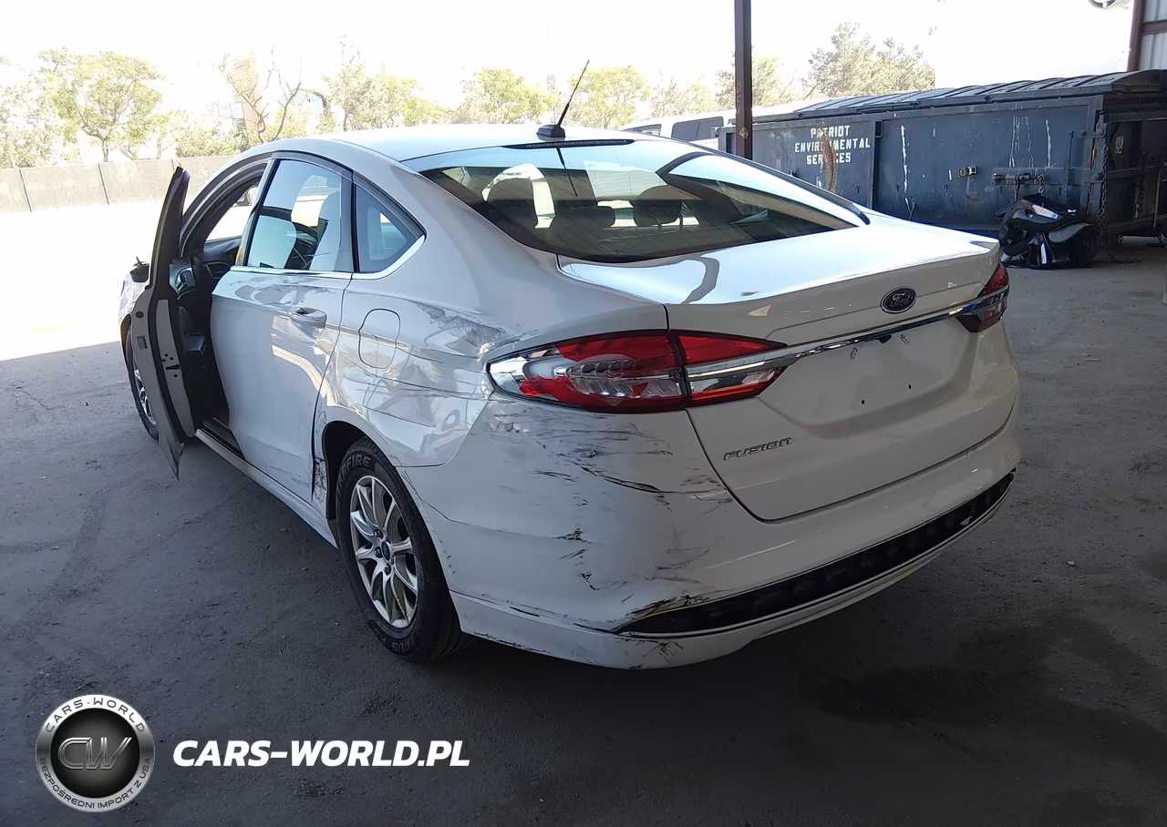 2017 Ford Fusion S VIN:3FA6P0G74HR190332 - 3