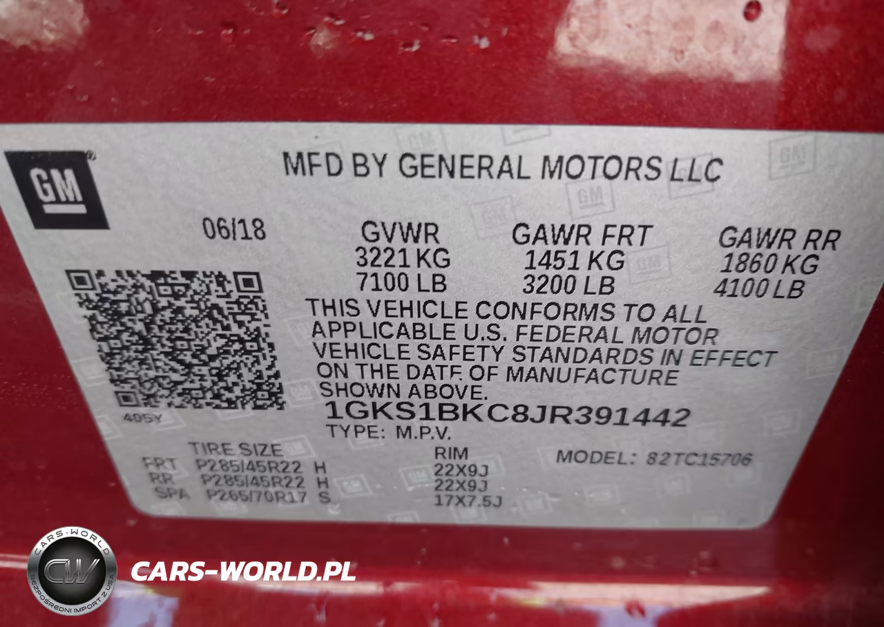 2018 GMC Yukon Slt VIN:1GKS1BKC8JR391442 - 9