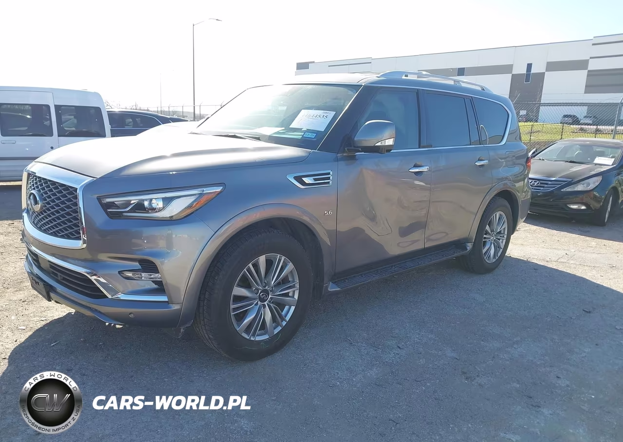 2019 Infiniti Qx80 Luxe VIN:JN8AZ2NF4K9681432 - 2