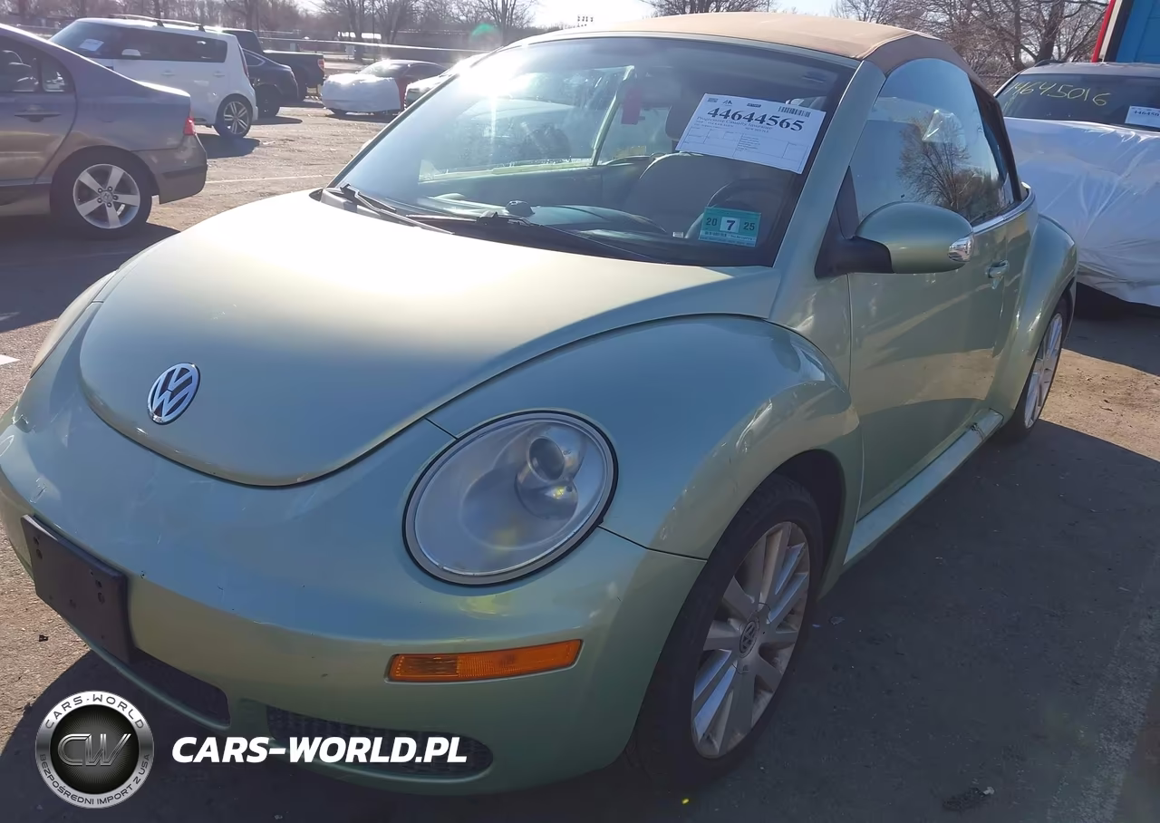 2008 Volkswagen New Beetle Se VIN:3VWRF31Y68M412571 - 2