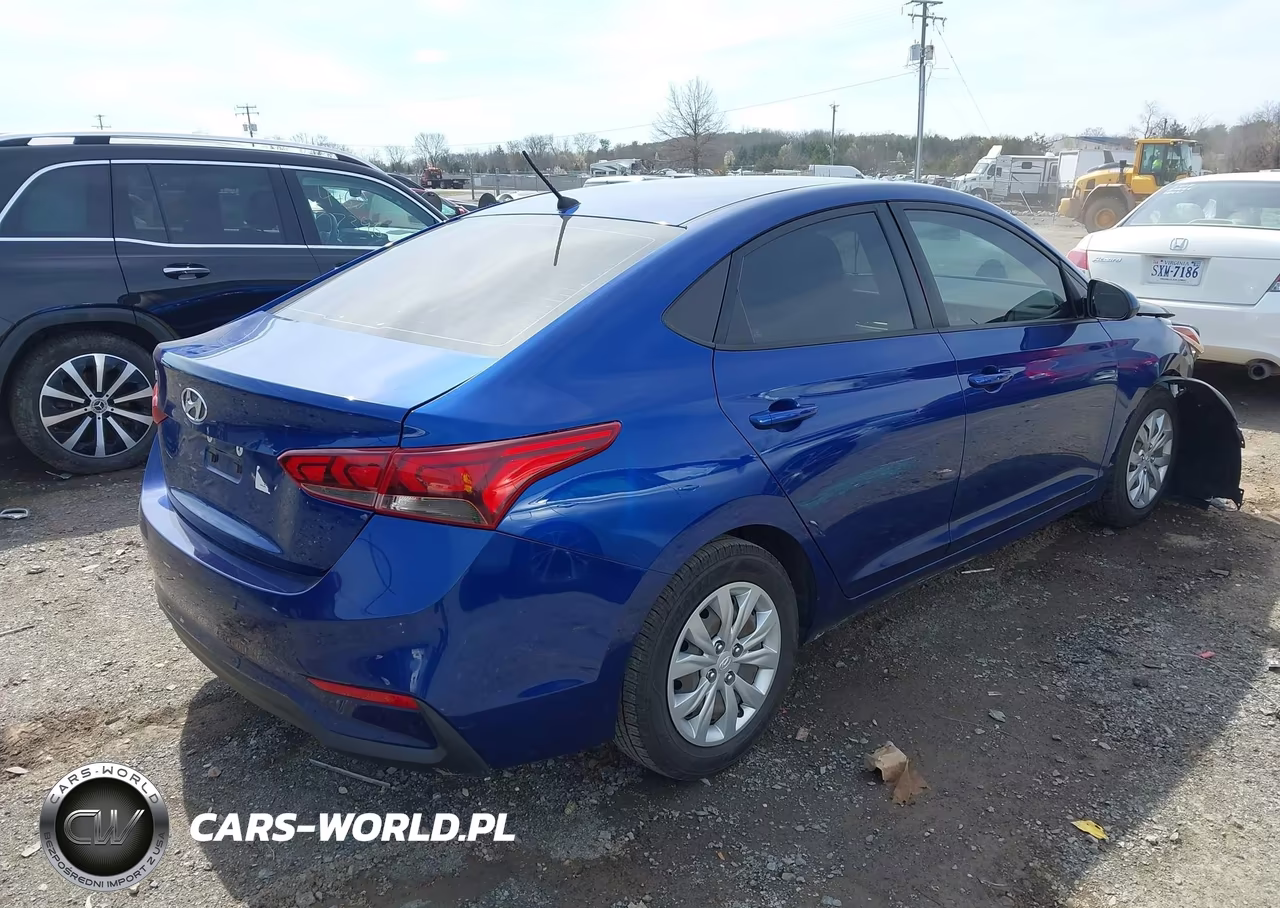 2020 Hyundai Accent Se VIN:3KPC24A69LE099110 - 4