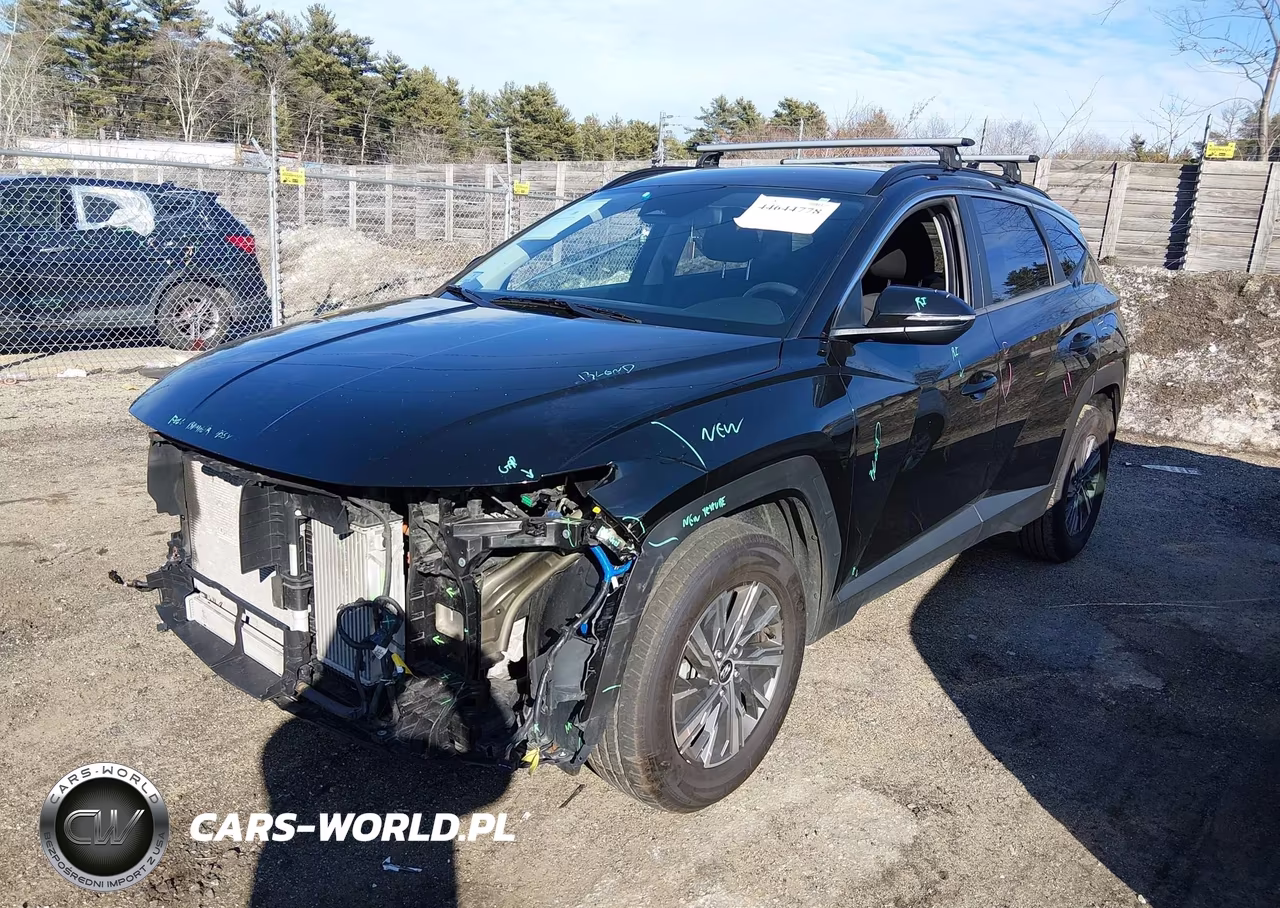 2022 Hyundai Tucson Hybrid Blue VIN:KM8JBCA17NU031068 - 2