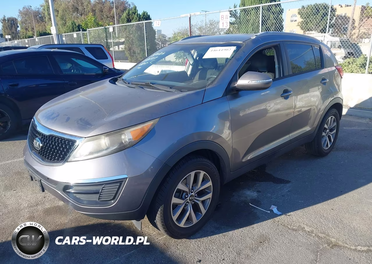 2014 Kia Sportage Lx VIN:KNDPB3AC6E7663588 - 2