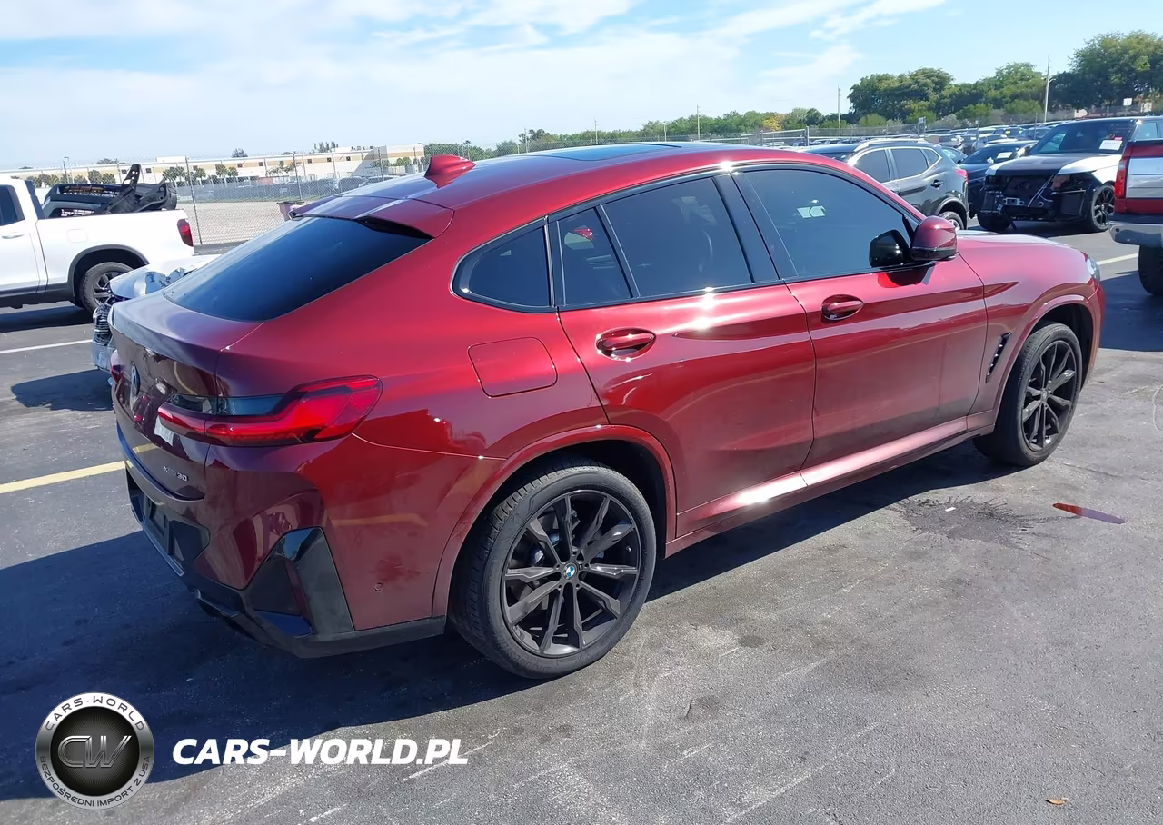2025 BMW X4 xDrive30I VIN:5UX33DT07S9Y68453 - 4