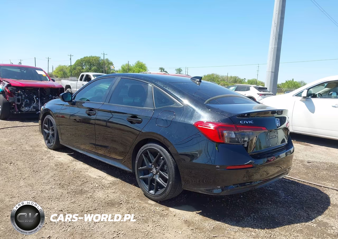 2024 Honda Civic Sport VIN:2HGFE2F58RH592493 - 3