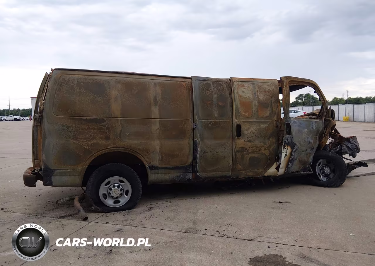 2012 Chevrolet Express 2500 Work Van VIN:1GCWGGCA8C1193256 - 12