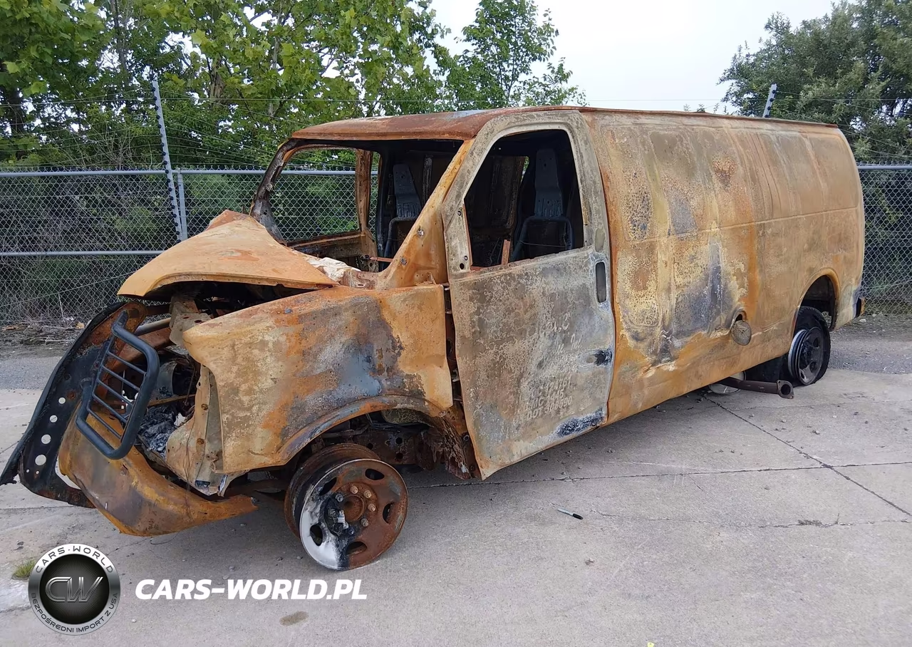 2012 Chevrolet Express 2500 Work Van VIN:1GCWGGCA8C1193256 - 2