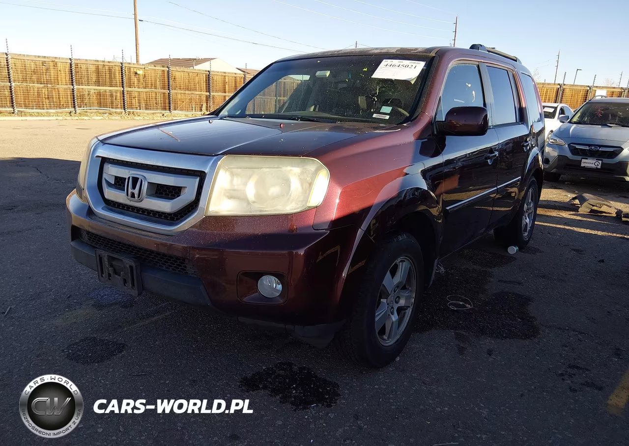 2009 Honda Pilot Ex-L VIN:5FNYF486X9B043082 - 2