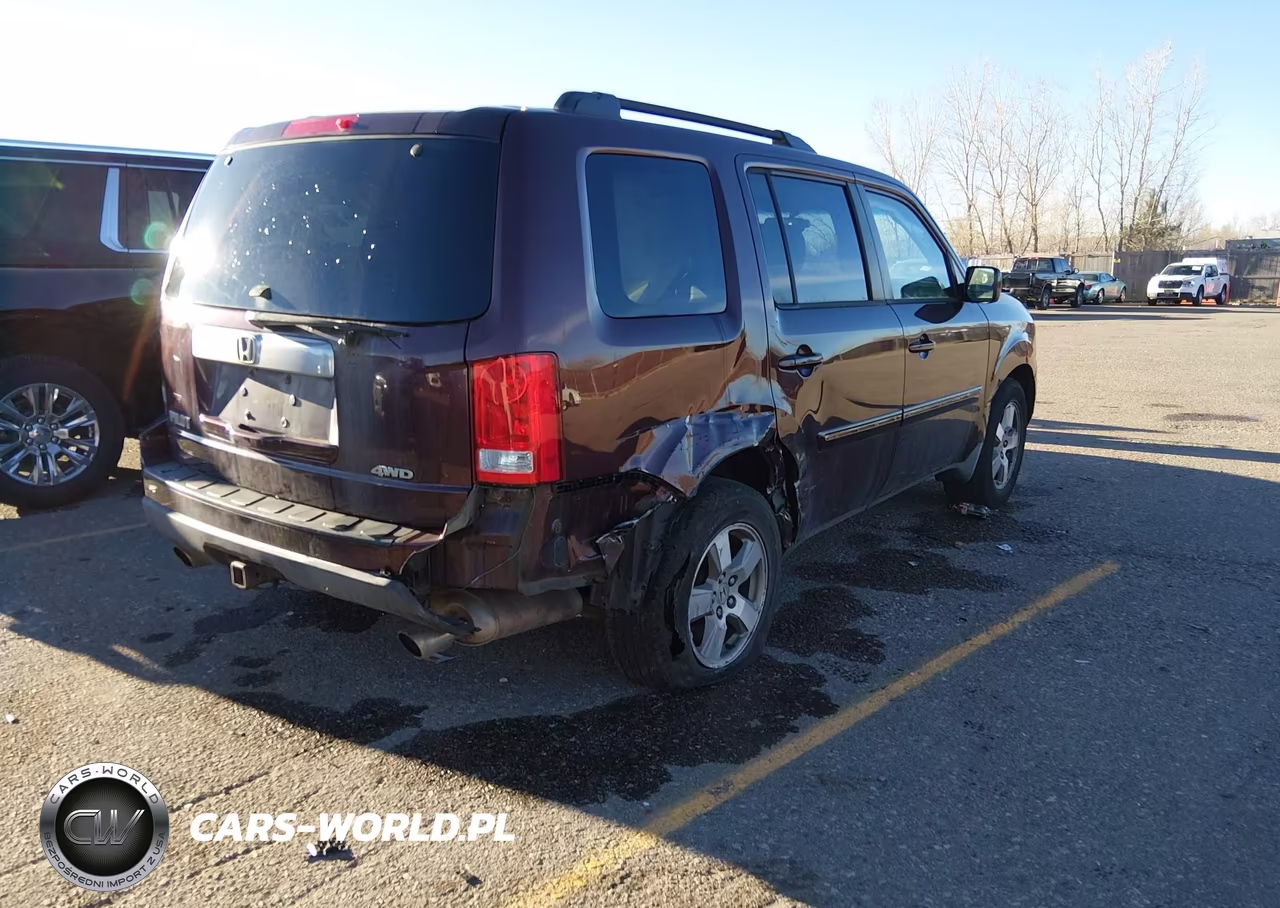 2009 Honda Pilot Ex-L VIN:5FNYF486X9B043082 - 4