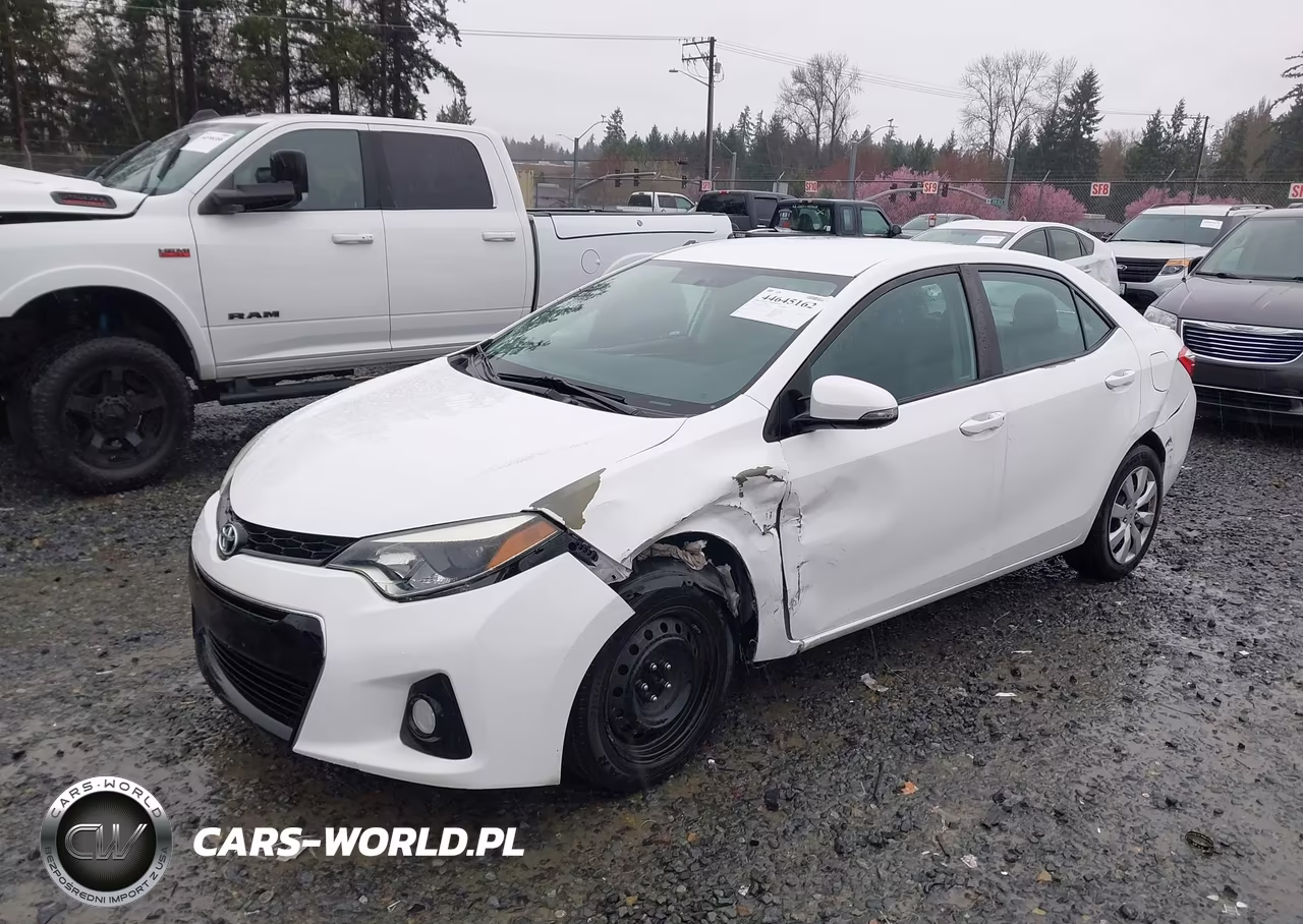 2016 Toyota Corolla S VIN:5YFBURHE2GP414124 - 2