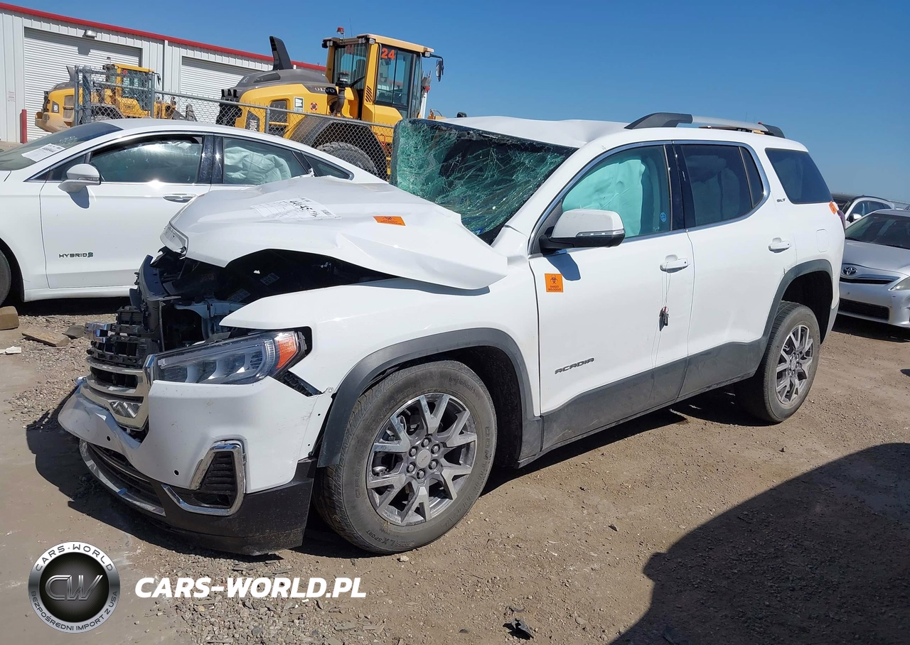 2021 GMC Acadia Fwd Slt VIN:1GKKNMLS7MZ105137 - 2