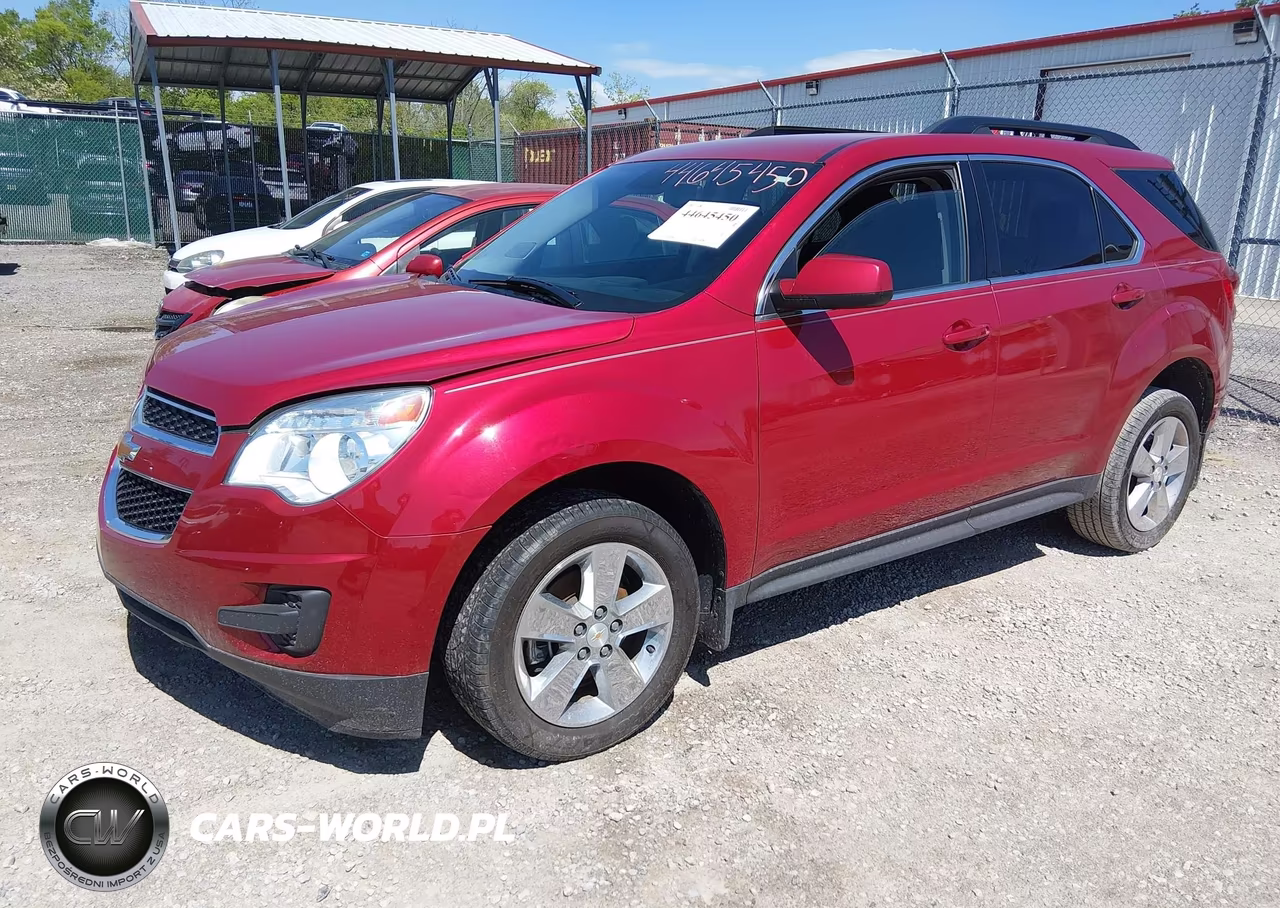 2013 Chevrolet Equinox Lt VIN:1GNALDEK1DZ108536 - 2