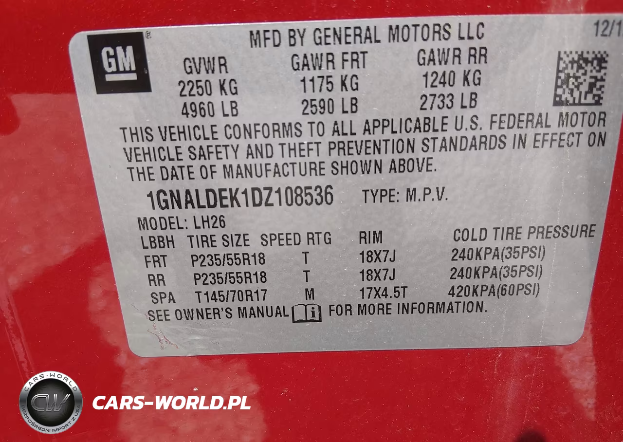 2013 Chevrolet Equinox Lt VIN:1GNALDEK1DZ108536 - 9