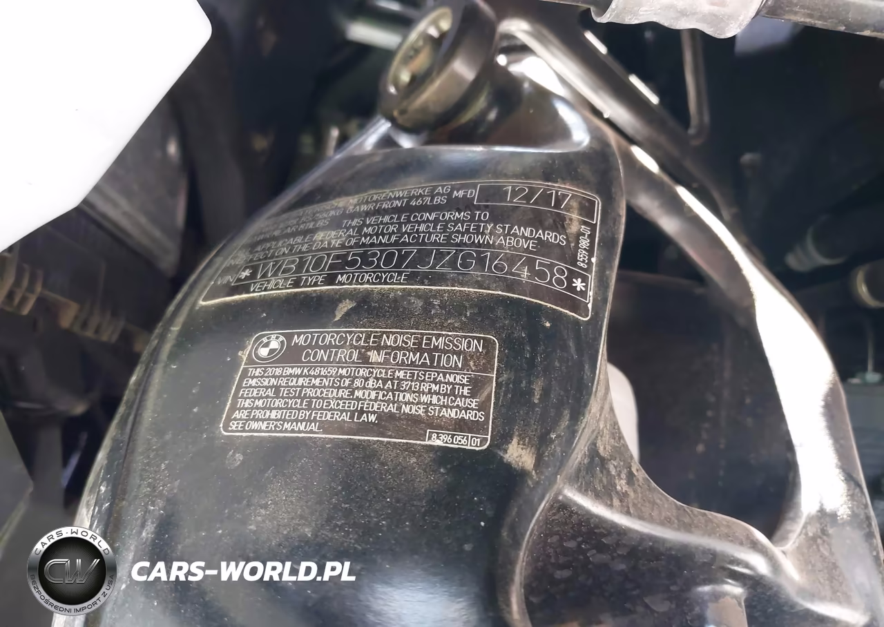 2018 BMW K1600 B VIN:WB10F5307JZG16458 - 10