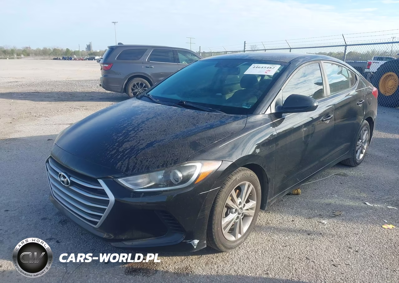2018 Hyundai Elantra Sel VIN:KMHD84LF2JU513595 - 2