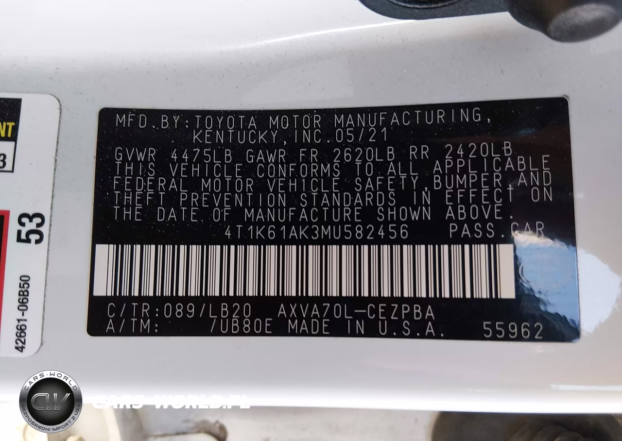 2021 Toyota Camry Xse VIN:4T1K61AK3MU582456 - 9