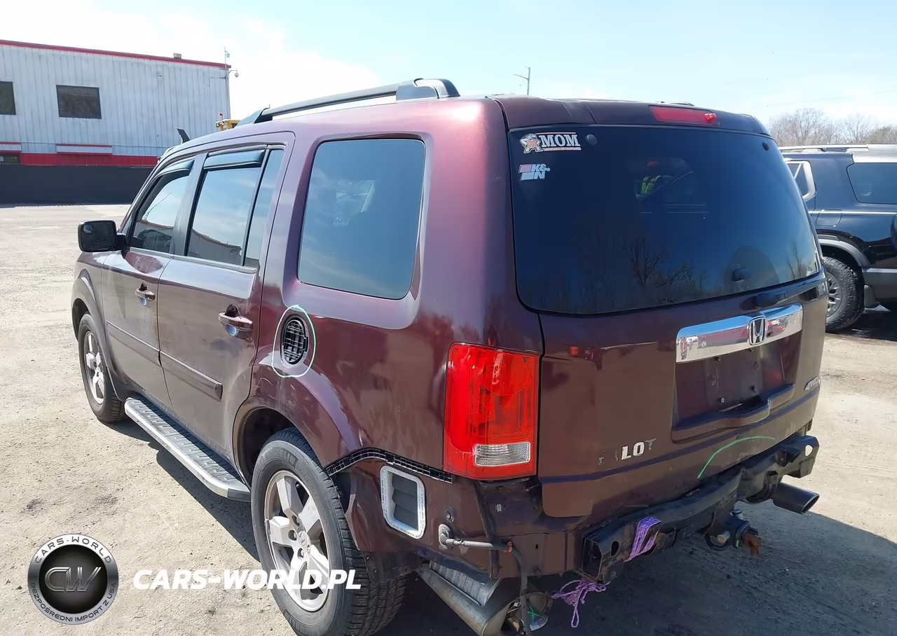 2011 Honda Pilot Ex-L VIN:5FNYF4H6XBB011593 - 3