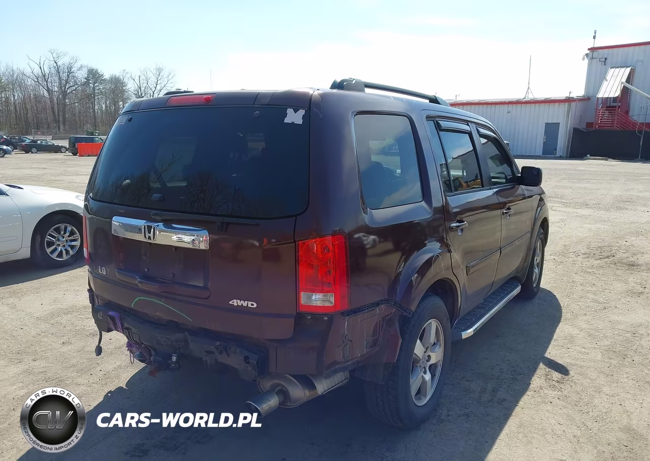 2011 Honda Pilot Ex-L VIN:5FNYF4H6XBB011593 - 4
