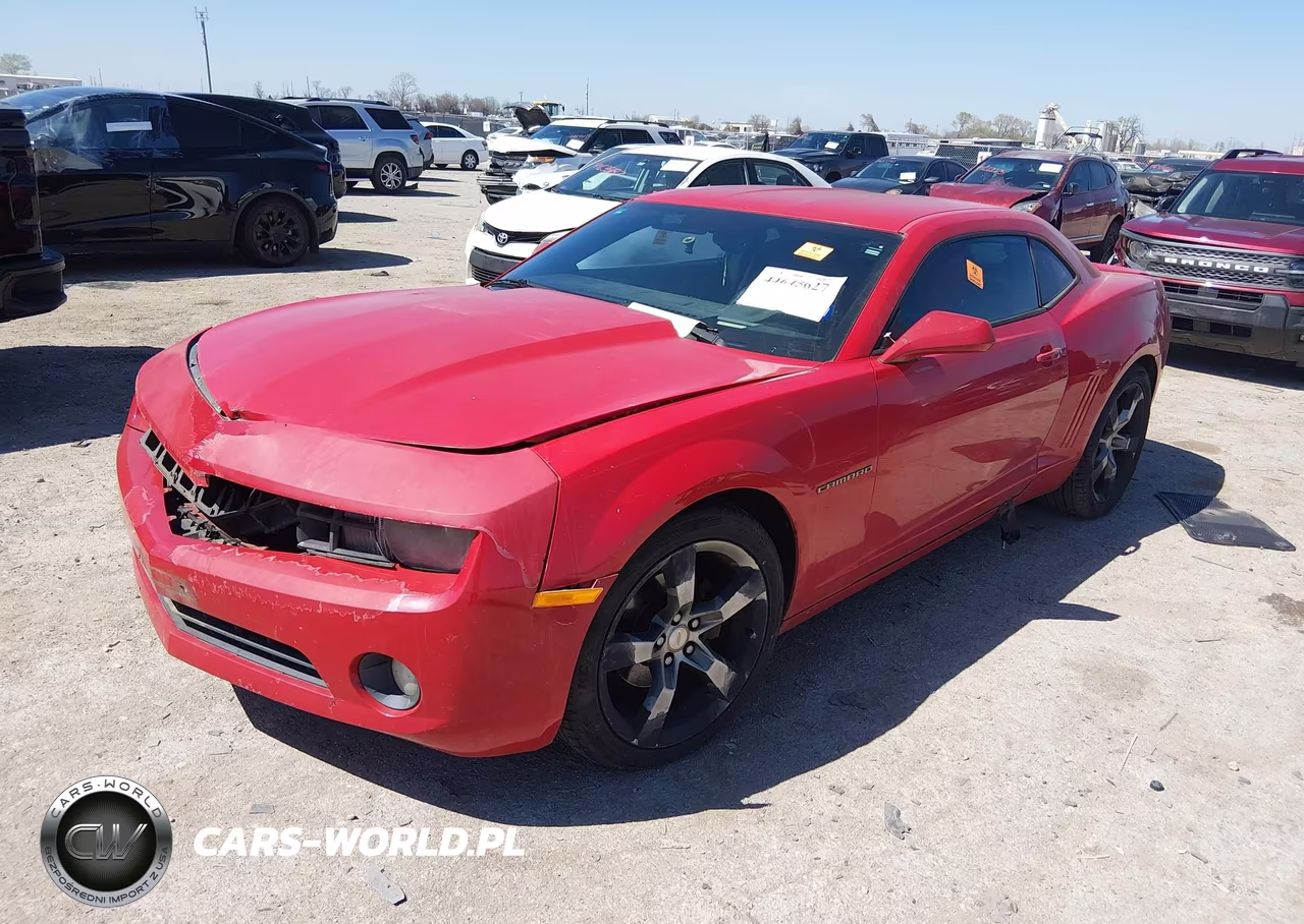 2011 Chevrolet Camaro 2Lt VIN:2G1FC1ED7B9201057 - 2