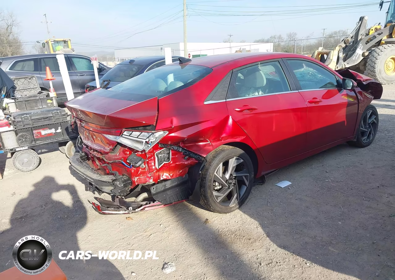 2025 Hyundai Elantra Hybrid Limited VIN:KMHLN4DJ8SU148008 - 4