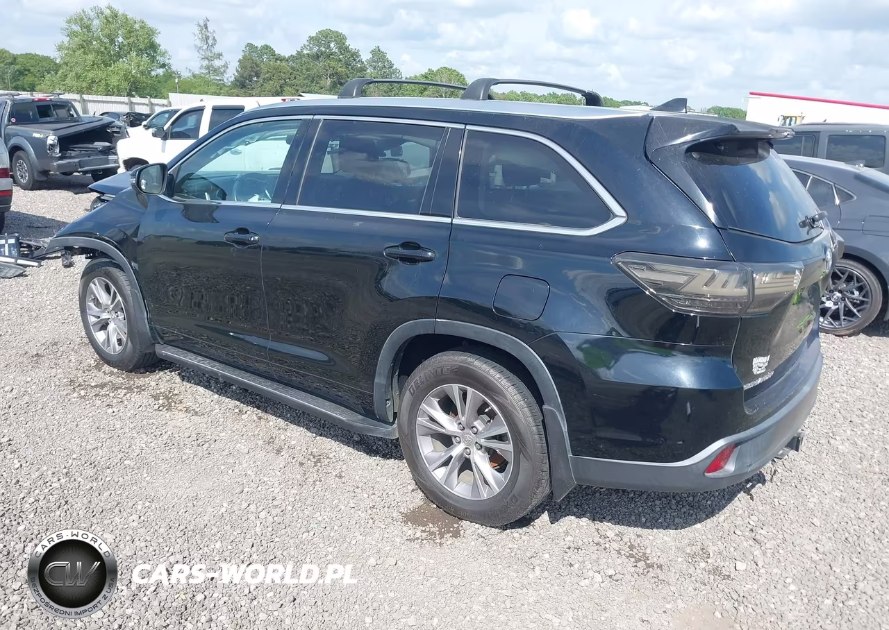 2014 Toyota Highlander Xle V6 VIN:5TDKKRFH7ES022666 - 3