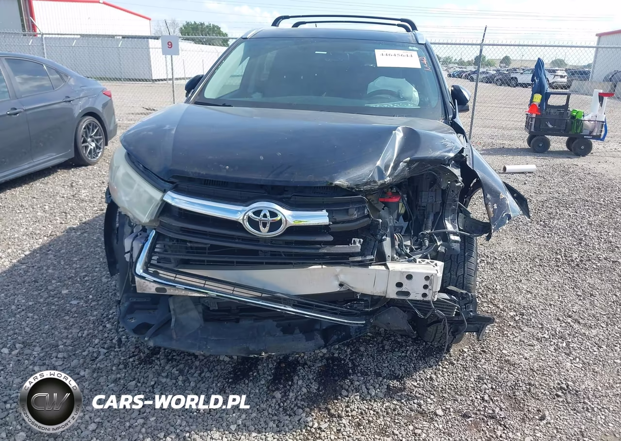 2014 Toyota Highlander Xle V6 VIN:5TDKKRFH7ES022666 - 6