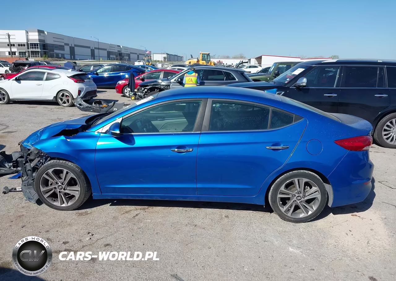 2017 Hyundai Elantra Limited VIN:5NPD84LF8HH045414 - 14