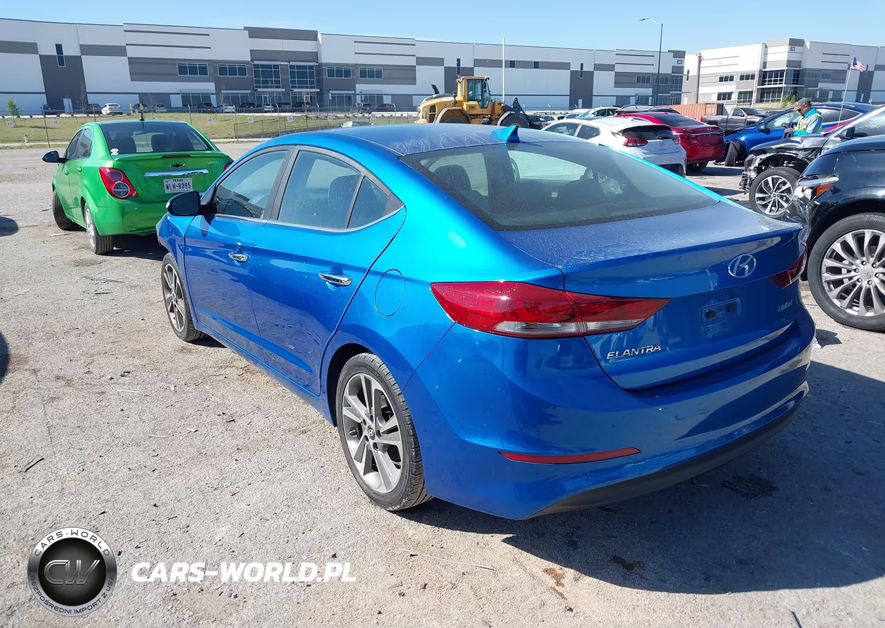 2017 Hyundai Elantra Limited VIN:5NPD84LF8HH045414 - 3