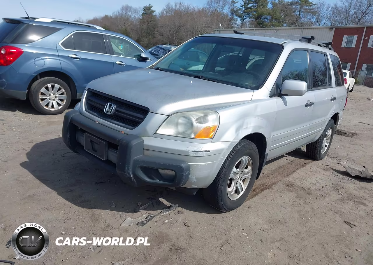 2003 Honda Pilot Ex-L VIN:2HKYF18513H553514 - 2